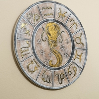 Панно резное МДФ "Водолей", 30х30х2 см