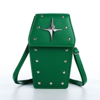 Сумка молодёжная на магните, цвет зелёный Сумка молодёжная на магните, цвет зелёный