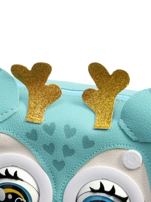 Музыкальная игрушка-сумочка "Олененок" звук, глазки моргают