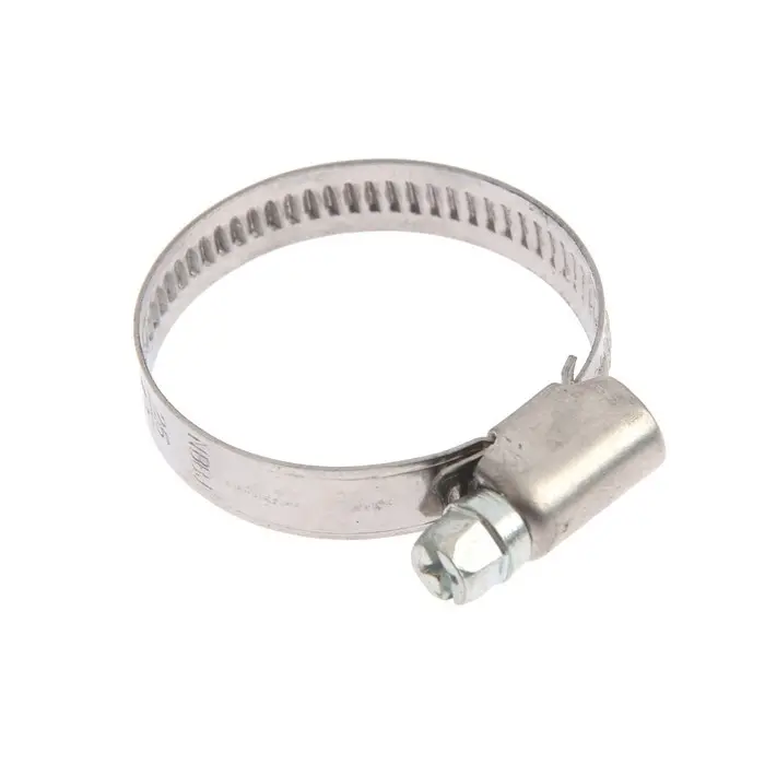 Хомут червячный ZEIN engr, диаметр 25-40 мм, ширина 9 мм, нержавеющая сталь