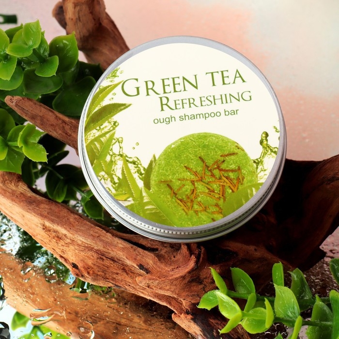 Твёрдый шампунь, с эфирным маслом &laquo;Чайное дерево&raquo;
