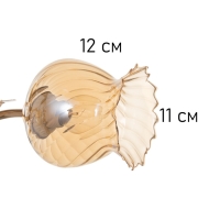 Люстра "Лиза" 2х40Вт Е27 золото