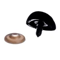 Носик винтовой с заглушкой, ворсистый, набор 5 шт., размер 1 шт.: 2.4&times;1.6 см