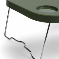 Корзина - столик Maclay 2 в 1, складная, 47 х 28,5 х 23,5 см, стол 45 х 28 х 16 см, зелёная