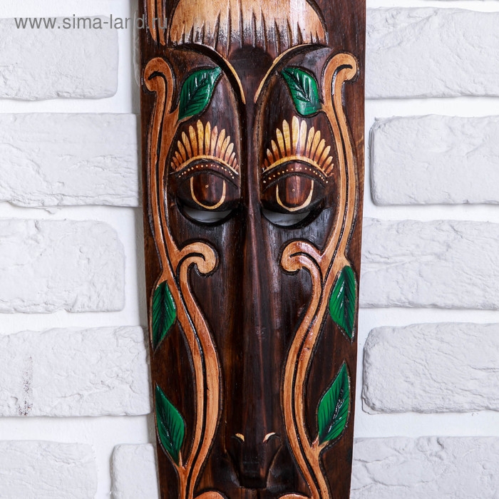 Маска дерево "Джунгли" 100х17х3,5 см