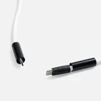 Кабель-ланьярд energyFlex Power Delivery 60 Вт, белый