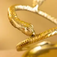 Подставка для бутылки &laquo;Змей искуситель&raquo;, 10.5&times;10.5&times;15 см, алюминий