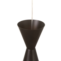 Светильник &laquo;Луна&raquo; 1х40Вт Е27 черный 14,5х14,5х27+100см