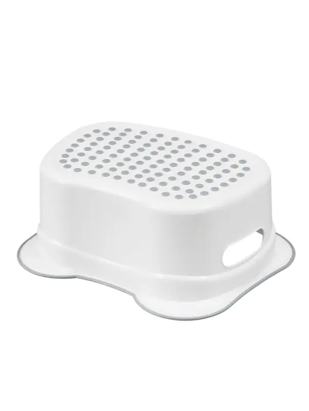 Табурет (подставка) антискользящий (белый) (уп.8)