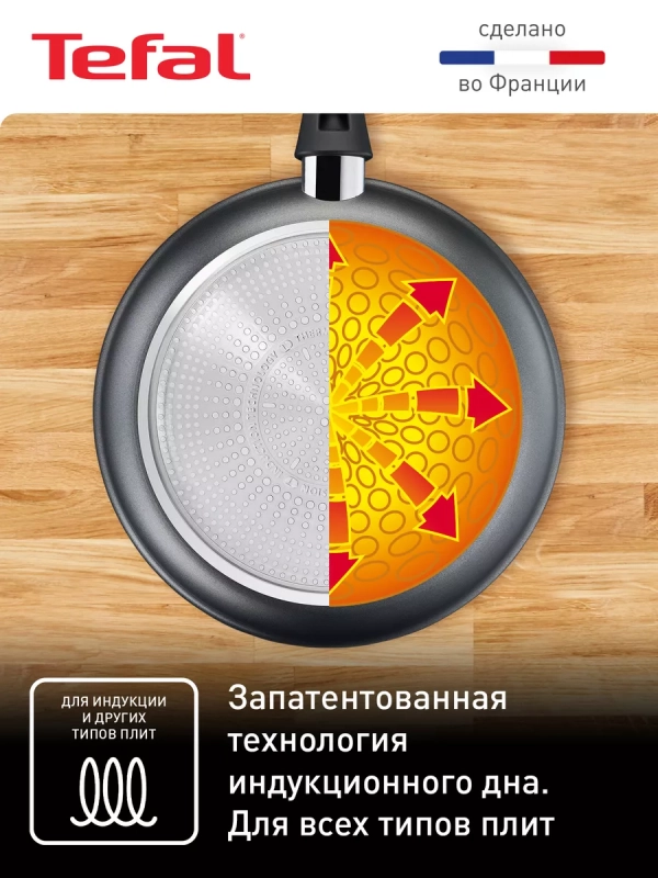 Сковорода Easy Chef 28 см с антипригарным покрытием