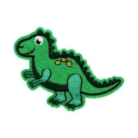 Термоаппликация &laquo;Дракоша&raquo;, 7.5&times;5.5 см, зелёная