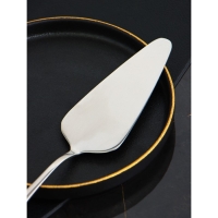 Лопатка для торта из нержавеющей стали Доляна, длина 23 см, толщина 2,2 мм, 410 сталь Лопатка для торта из нержавеющей стали Доляна, длина 23 см, толщина 2,2 мм, 410 сталь