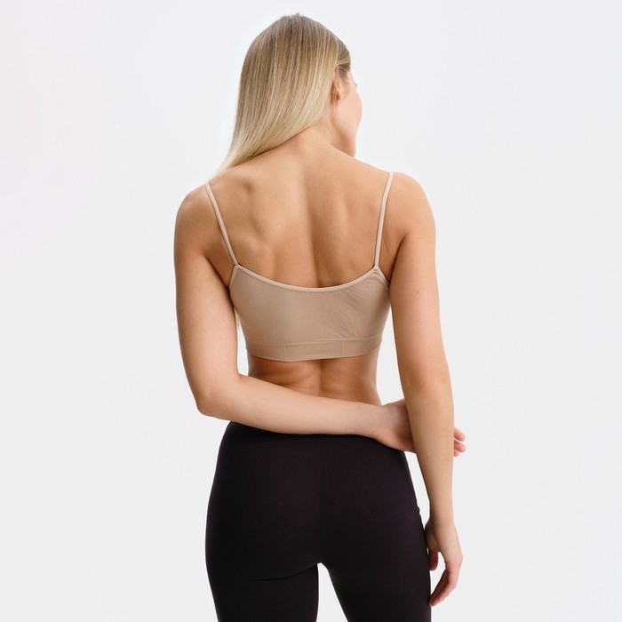 Топ женский, цвет бежевый, размер 48-52 (L/XL)