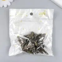 Уголок (ножка) для шкатулки металл "Фигурная" бронза 2,9х4 см