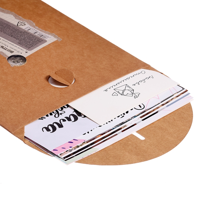 Карта желаний, с наклейками