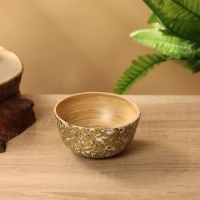 Миска 10х10х5 см, бамбук