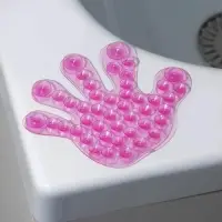 Мини - коврик детский в ванну &laquo;Рука&raquo;, 13&times;11 см, МИКС