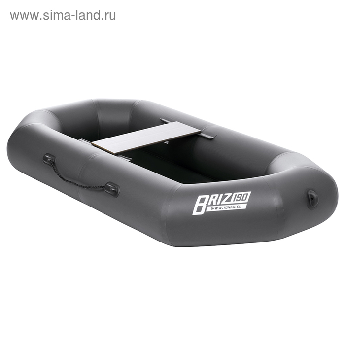 Лодка &laquo;Бриз 190&raquo;, с гребками, цвет серый