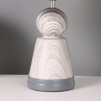 Лампа настольная "Мудрость" 1х40Вт Е27 серый 25х25х39,5см МОДЕЛЬ: