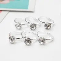 Кольцо &laquo;Выбражулька&raquo; сияшка, как у мамы, белое в серебре