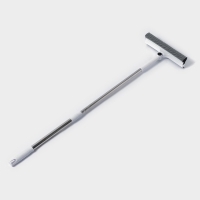 Окномойка с поролоновой насадкой Raccoon, телескопическая ручка, поворот на 180&deg;, 26&times;3,5&times;98(128)