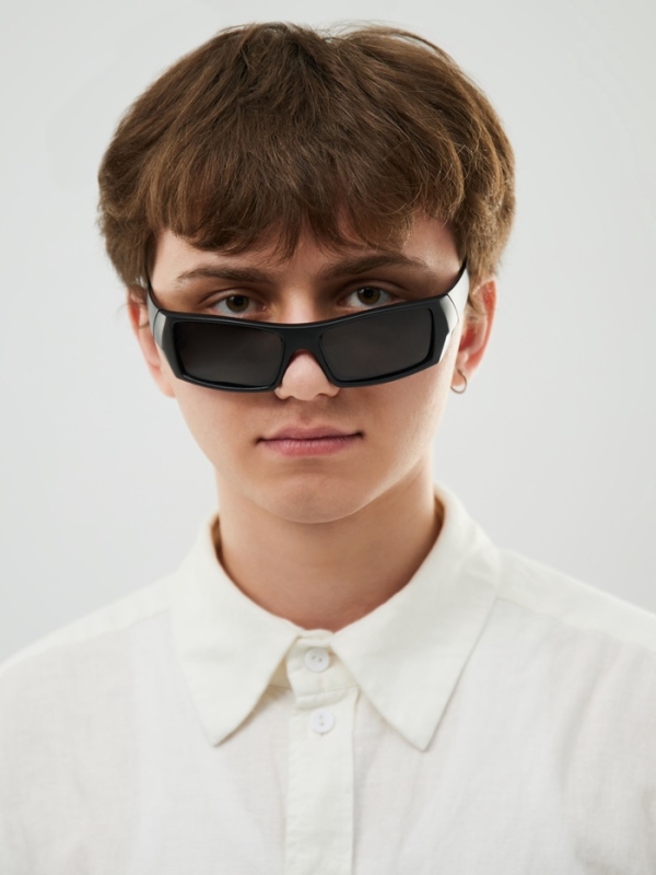 Очки солнцезащитные мужские, uv 400, ширина 14.2 см, дужка 13.1 см