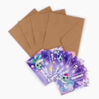 Набор новогодних конвертов &laquo;Новый год: Открой, когда...&raquo; (Новогодняя змейка), 10шт., 16 х 11,5 см