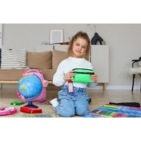 Пенал мягкий, 2 отделения, объёмный, 100 х 210 х 50 мм, Erich Krause, Neon Green 49004 Пенал мягкий, 2 отделения, объёмный, 100 х 210 х 50 мм, Erich Krause, Neon Green 49004