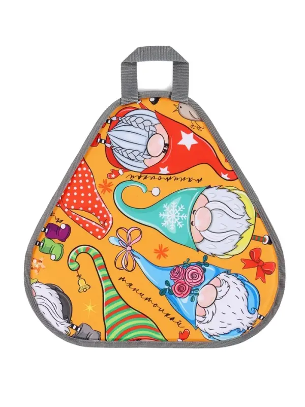 Ледянка мягкая Gnome, треугольная, цвет МИКС