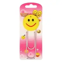 Закладка-скрепка большая &laquo;Смайл&raquo;, 11 см