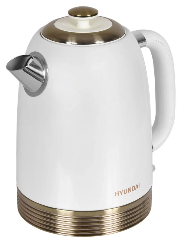 Чайник HYK-S4500 1.7л. 2200Вт жемчужный, золотистый