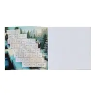 Подарок на новый год для детей &laquo;Кубический сюрприз&raquo; подарочный набор книг, 3д наклейки, очки, свечка, фигурки