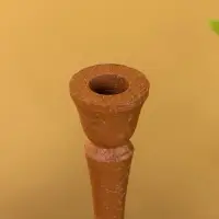 Подсвечник на 1 свечу "Бисквит" 10,5х10,5х25 см