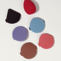 Набор спонжей д/макияжа 6 шт: 5 пуховок, 1 капля в пласт футляре латекс МИКС пакет QF Набор спонжей д/макияжа 6 шт: 5 пуховок, 1 капля в пласт футляре латекс МИКС пакет QF