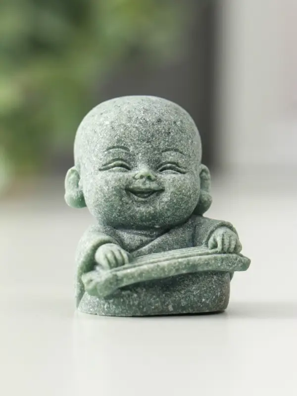 Сувенир песчаник "Маленькие хотейчики" набор 4 шт 3,5х3х4,5 см