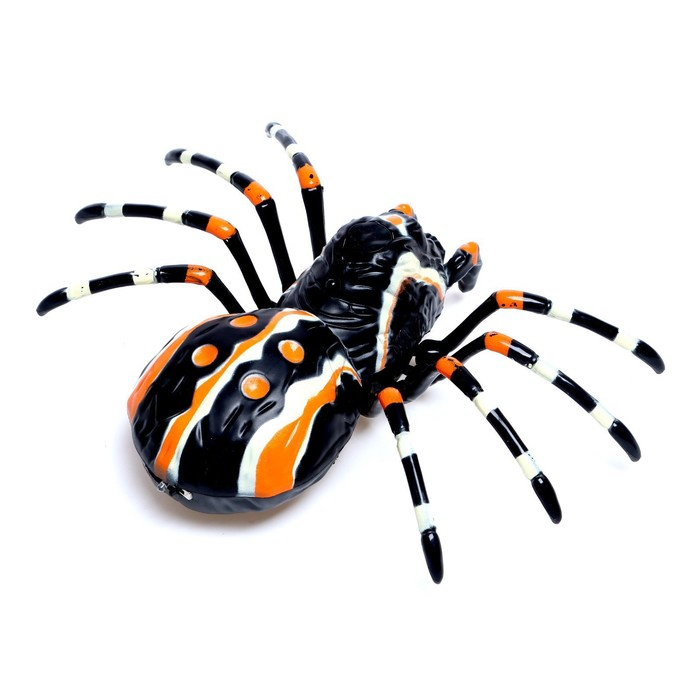 Паук радиоуправляемый &laquo;Тарантул&raquo;, эффект дыма, световые эффекты, работает от аккумулятора