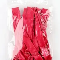 Воздушные шары для моделирования 125 см, d=7.5 см, 10 шт., фуксия