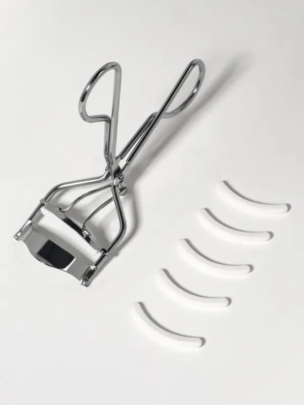 Сменные резинки к щипцам для ресниц, набор - 6 шт., белые