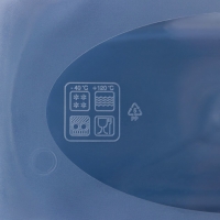 Набор прямоугольных контейнеров для замораживания продуктов &laquo;Морозко&raquo;, 1 л , 3 шт, прозрачные, крышки микс