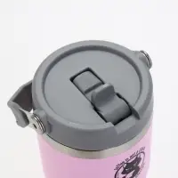 Термостакан с ручкой "Coffee", 600 мл, розовая