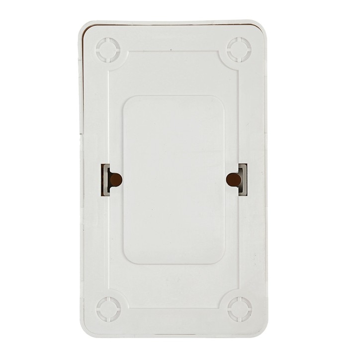 Розетка двухместная Luazon Lighting "СПБ", 10 А, без з/к, белая