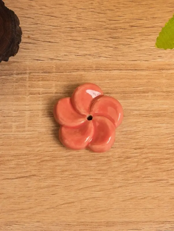 Подставка под благовония "Цветок" керамика, цв. МИКС, 4х4х1 см