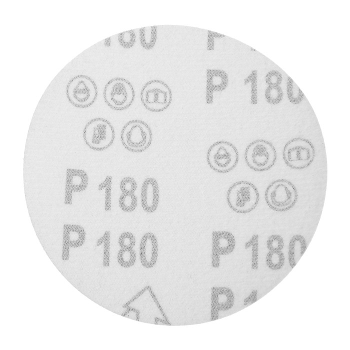 Круг абразивный шлифовальный под Круг абразивный шлифовальный под "липучку" ТУНДРА, 125 мм, Р180, 10 шт.