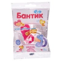 Соска - пустышка латексная классическая &laquo;Бантик&raquo;, от 0 мес., цвет МИКС