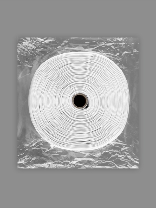 Шторная лента 60мм&times;50&plusmn;1м фиксированная сборка матовая 2 шнура