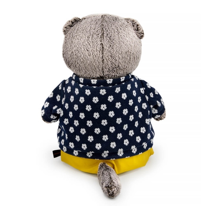 Мягкая игрушка "Басик в джемпере в цветочек", 22 см Ks22-274
