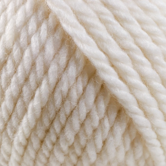 Пряжа для вязания спицами, крючком &laquo;Пехорский текстиль. Осенняя&raquo;, 25% шерсть, 75% ПАН, 150 м/200 г, (01 белый)