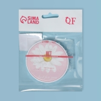 Зеркало складное &laquo;Ромашки&raquo;, d = 7 см, с увеличением, цвет МИКС