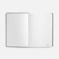 Ежедневник Nebraska Flex, недатированный, красный с серебристым