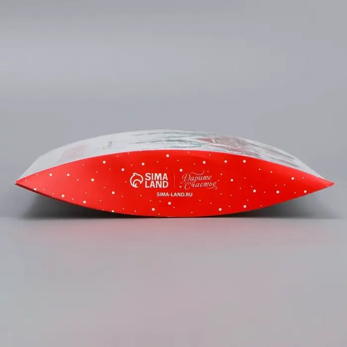 Коробка новогодняя складная фигурная &laquo;Поздравляю с Новым годом!&raquo;, 26 х 19 х 4 см